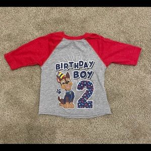 Paw Patrol 2nd Birthday Shirt